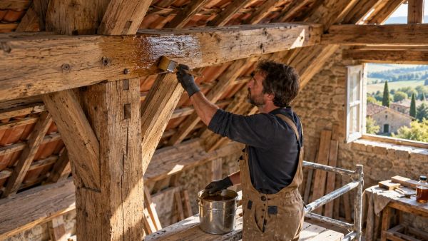 5 raisons de choisir le bon traitement pour une charpente