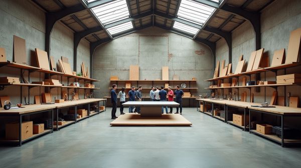 Entrepôt, atelier, showroom : quel déstratificateur pour quelle hauteur sous plafond