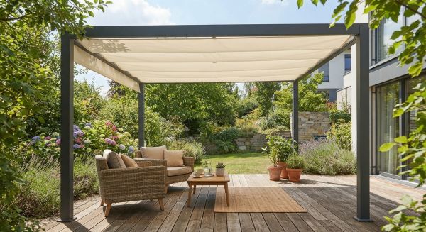 Toiles pergola imperméables et anti-UV : top 5 options